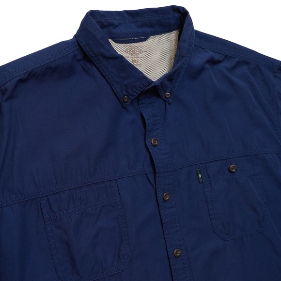G.H. Bass & Co. Other - G.H. Bass Mens 2XL Navy Utility Shirt Button Down Outdoor Workwear